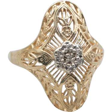 Vintage Diamond Dinner Ring