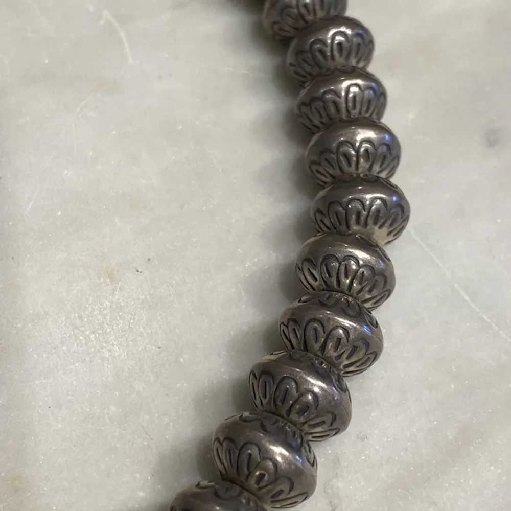 Sterling Silver Navajo Beads - image 2