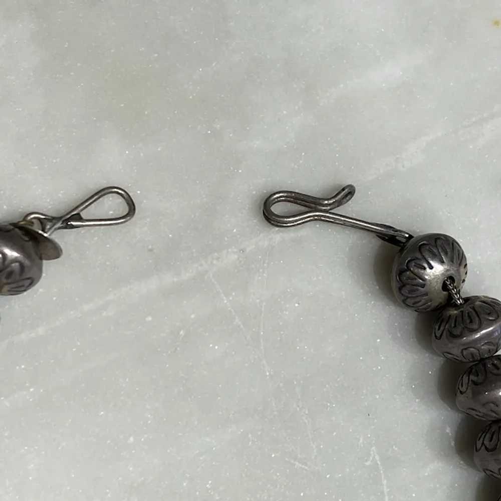 Sterling Silver Navajo Beads - image 5