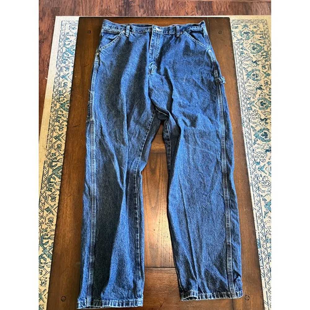 Vintage Wrangler Medium Wash Carpenter Jeans Men'… - image 1