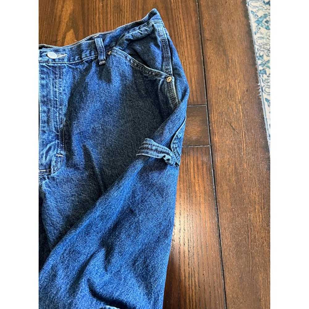 Vintage Wrangler Medium Wash Carpenter Jeans Men'… - image 3