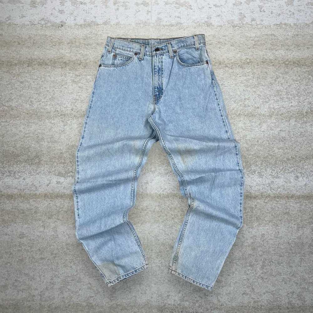 True Vintage Orange Tab Levis Jeans Straight Fit … - image 2