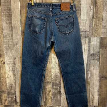 Vintage 90s Levi’s 501XX Jeans Faded Distressed U… - image 1