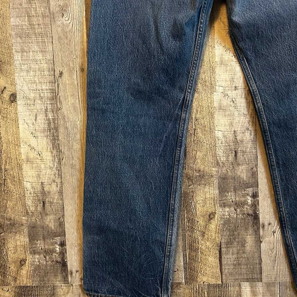 Vintage 90s Levi’s 501XX Jeans Faded Distressed U… - image 4