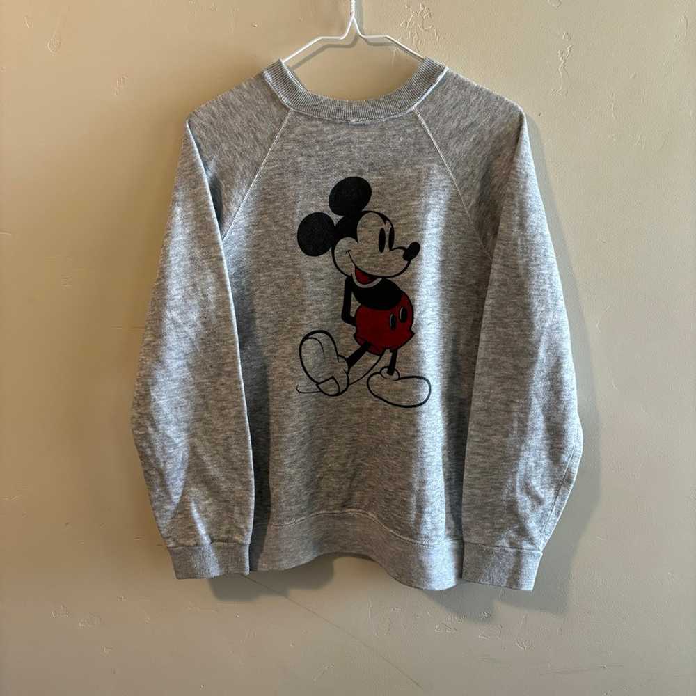 Vintage 1980s Disney Mickey Mouse Sweatshirt - image 1