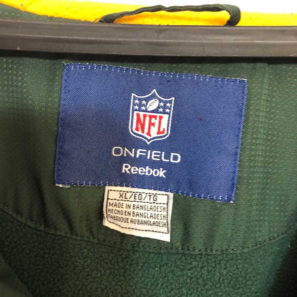 Green Bay NFL On Field Reebok Coat Free Shipping - image 3