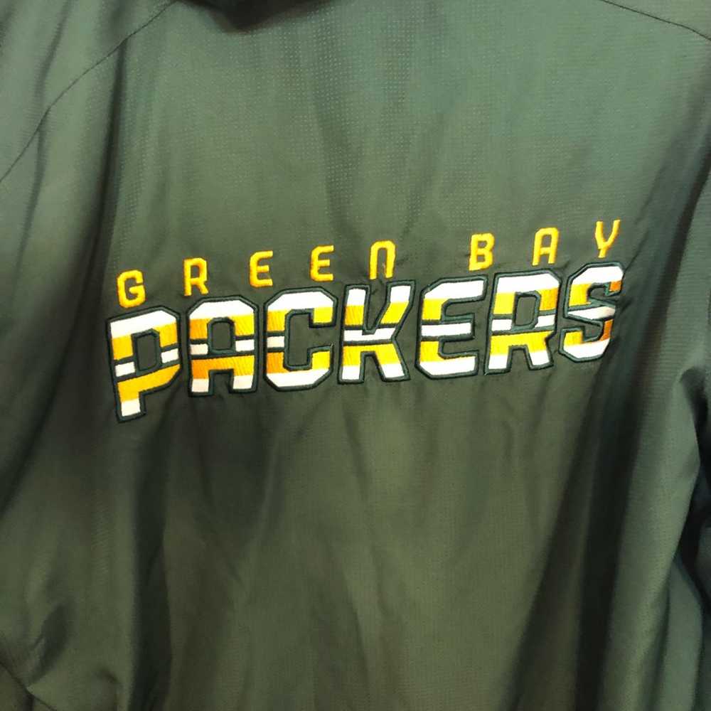 Green Bay NFL On Field Reebok Coat Free Shipping - image 5