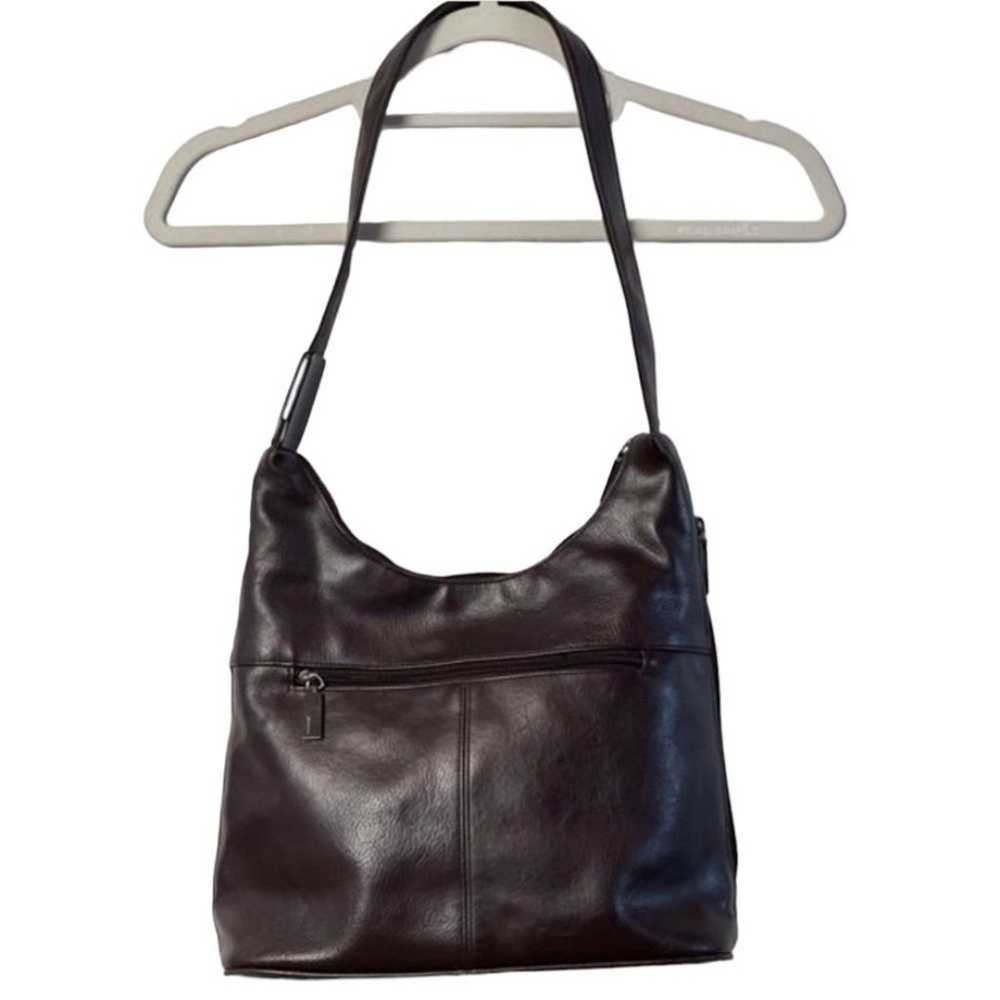 Bueno Leather Shoulder Bag Brown - image 10