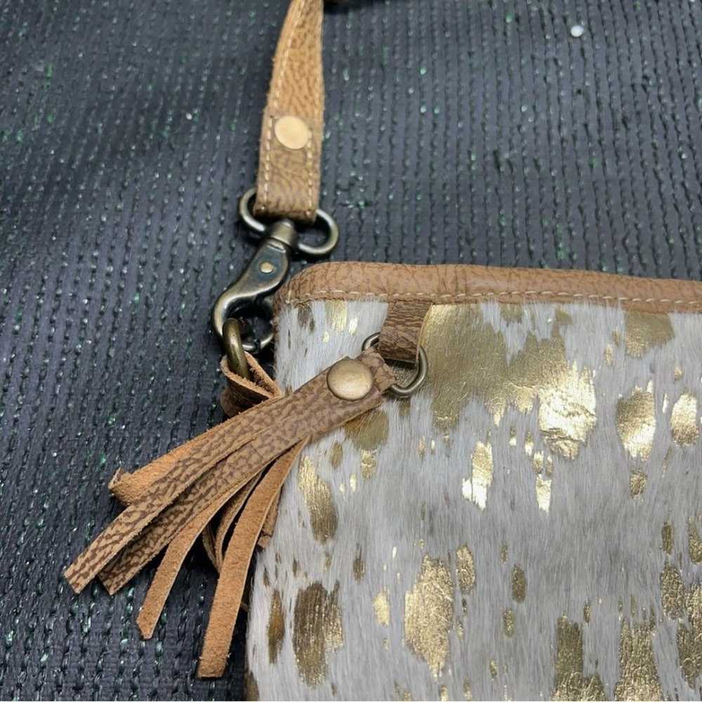 Myra Bag Myra Shiny One Leather & Hairon Bag 100%… - image 4