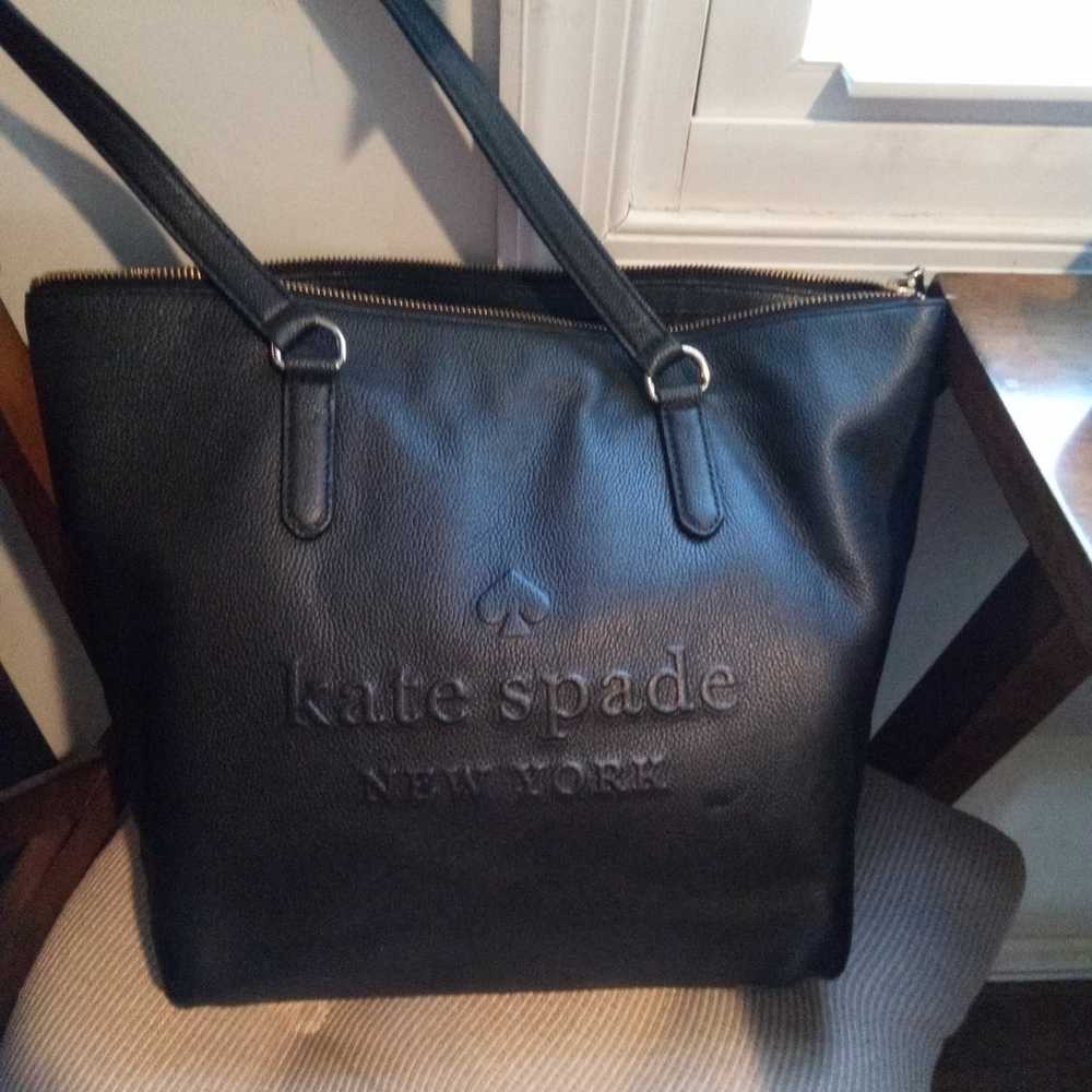 Kate Spade Large Ella Tote Bag Black - image 4