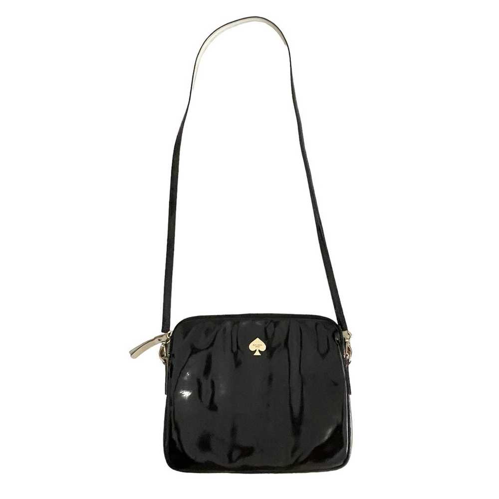Kate Spade Bryce Flicker Black Patent Leather Cro… - image 3