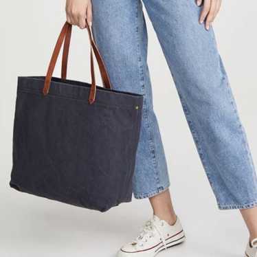 Madewell Tote Bag Gray The Canvas Transport Should