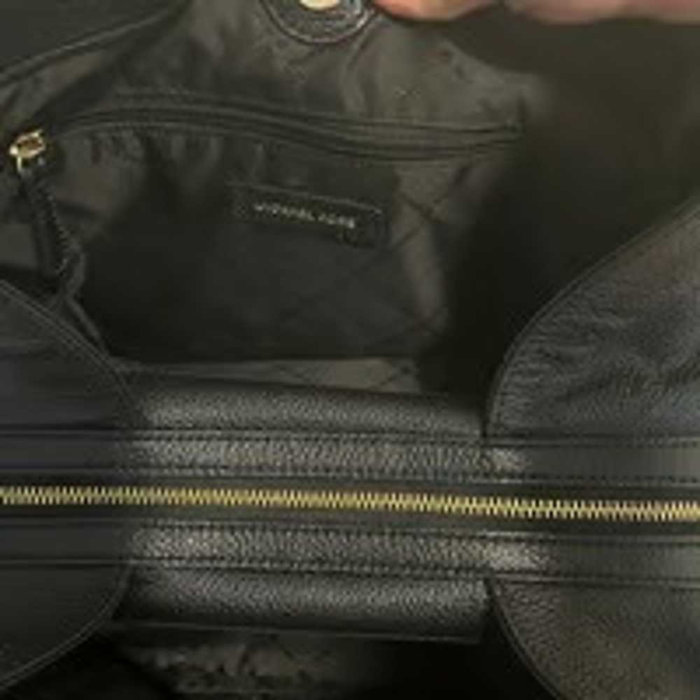 Michael Kors Black Leather Purse - image 8