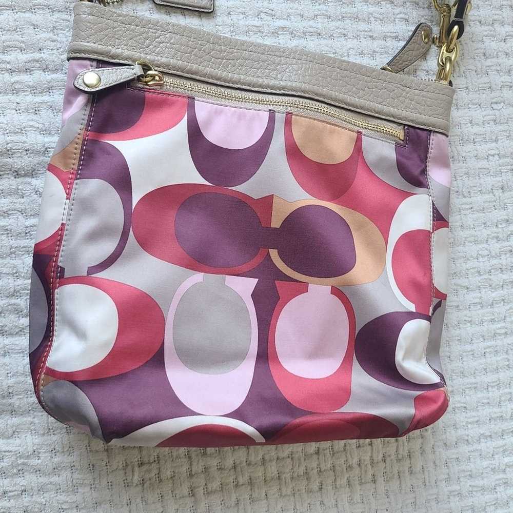 COACH Purse Shoulder Bag K1282-F21701 Multicolor … - image 9