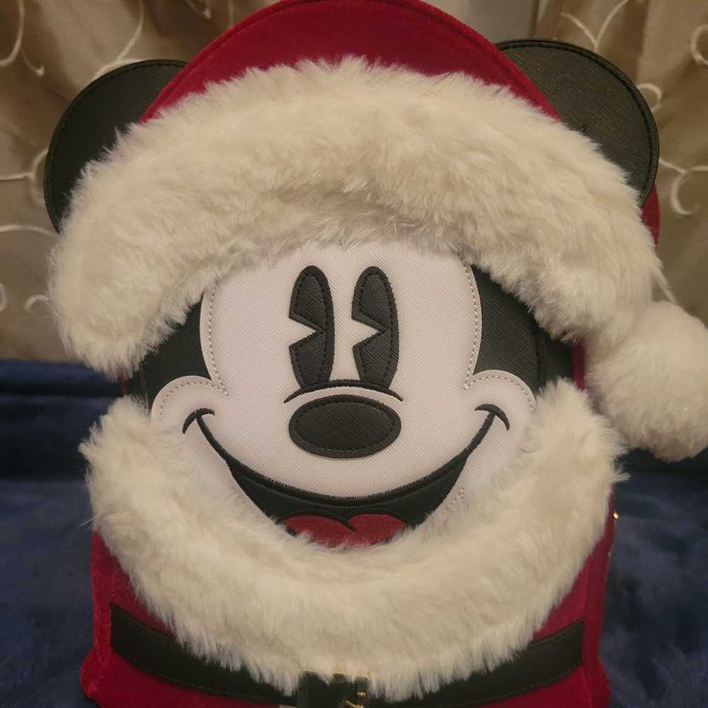 Santa Mickey Mouse Loungefly - image 1