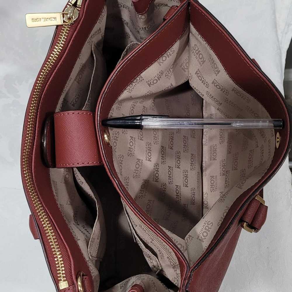 Michael Kors Kellen Satchel Handbag and Wallet - image 5