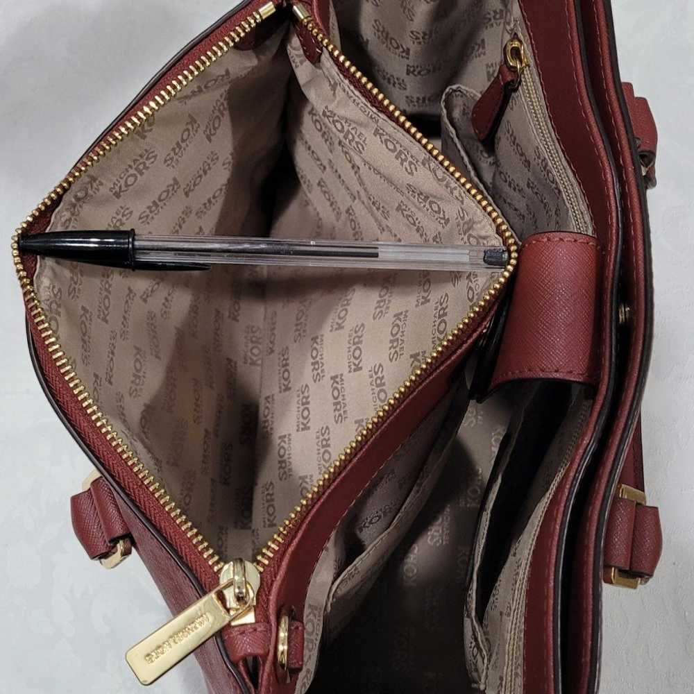 Michael Kors Kellen Satchel Handbag and Wallet - image 6