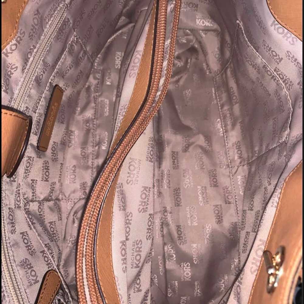 Camel Michael Kors Shoulder Bag and Wallet - image 3