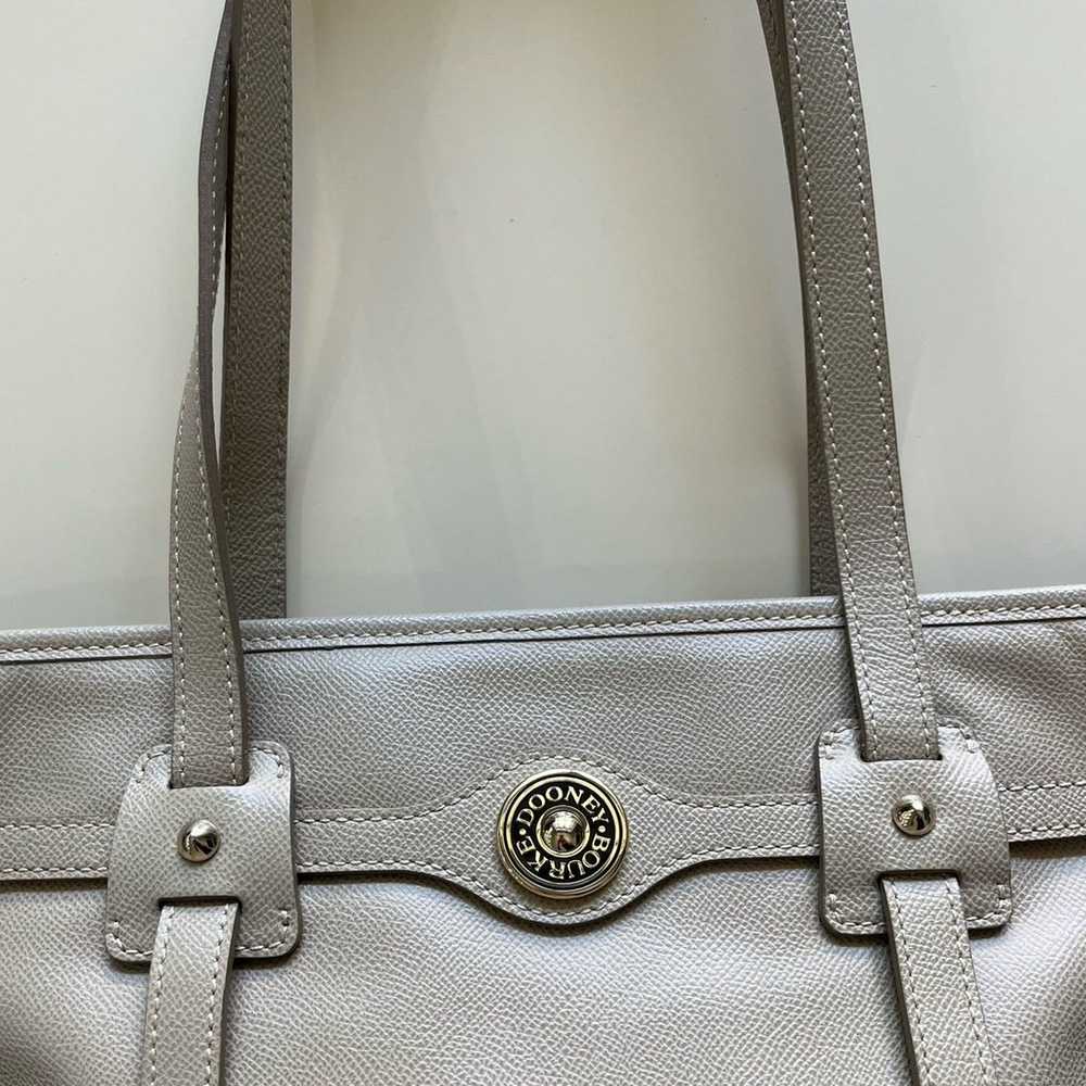 DOONEY & BOURKE CLASSIC PEBBLED LEATHER TOTE PURS… - image 3