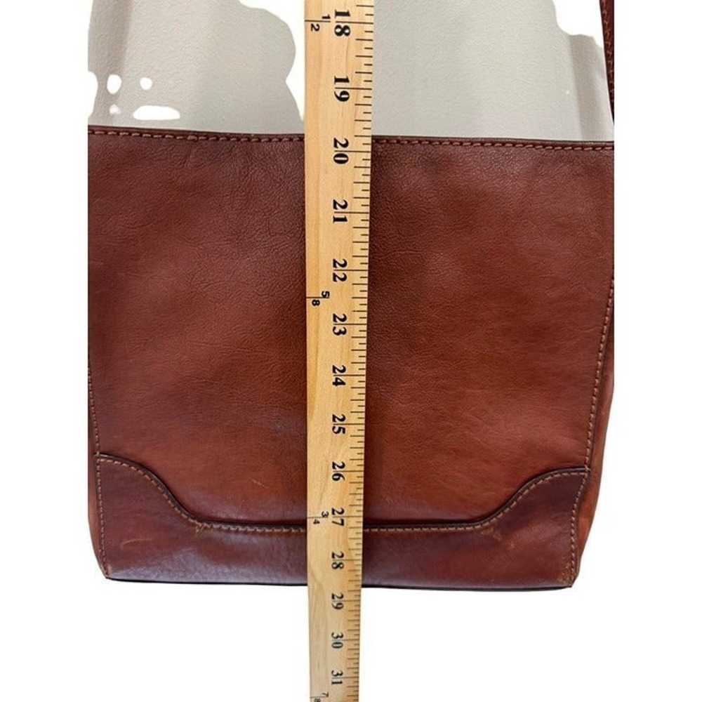 Frye Brown Leather Crossbody Messenger Bag - image 5