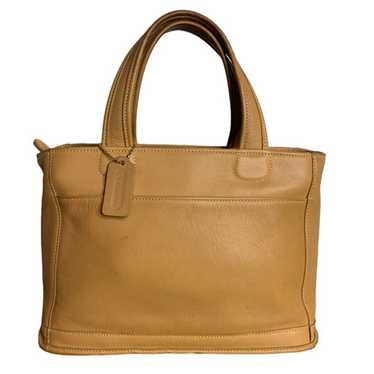 Vintage COACH Bleeker Tan Top Handle Handbag