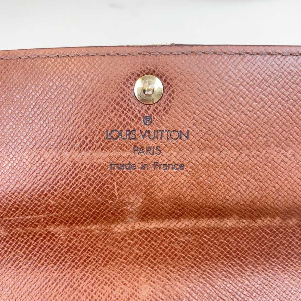Louis Vuitton Sarah Long Wallet monogram  Crossbo… - image 11