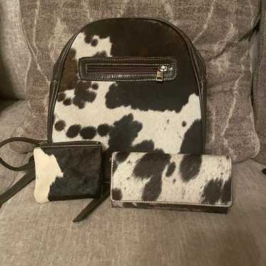 Cowhide purse set - image 1