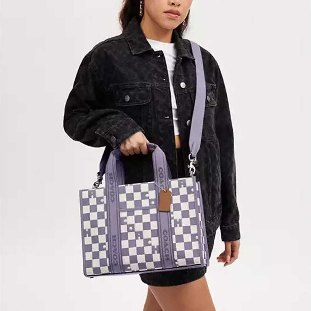 COACH Smith Tote Bag With Checkerboard Print - image 4