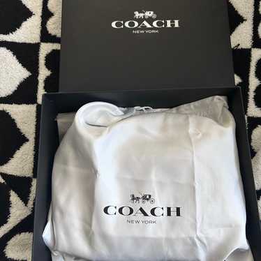 Black Coach quilted crossbody bags