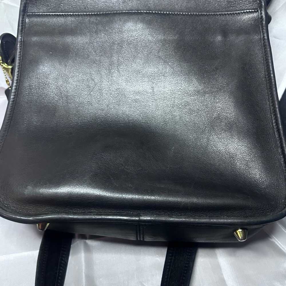 Vintage Classic Coach NYC Stewardess Bag made in … - image 9