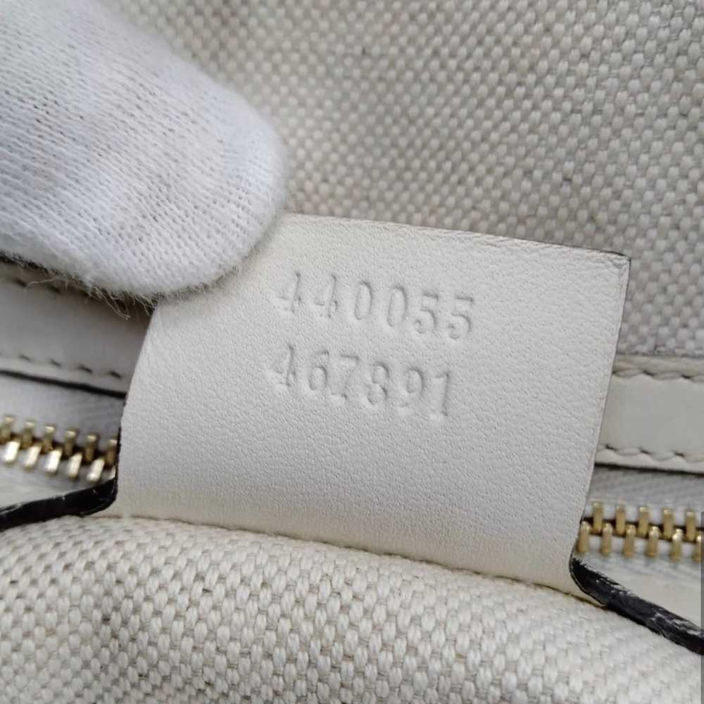 Gucci GG Ribbon Tote Leather Medium - image 12