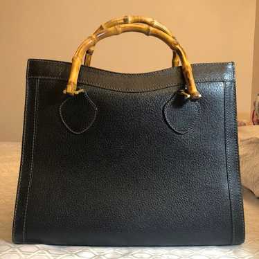 Authentic Vintage Gucci Diana Bamboo Tote