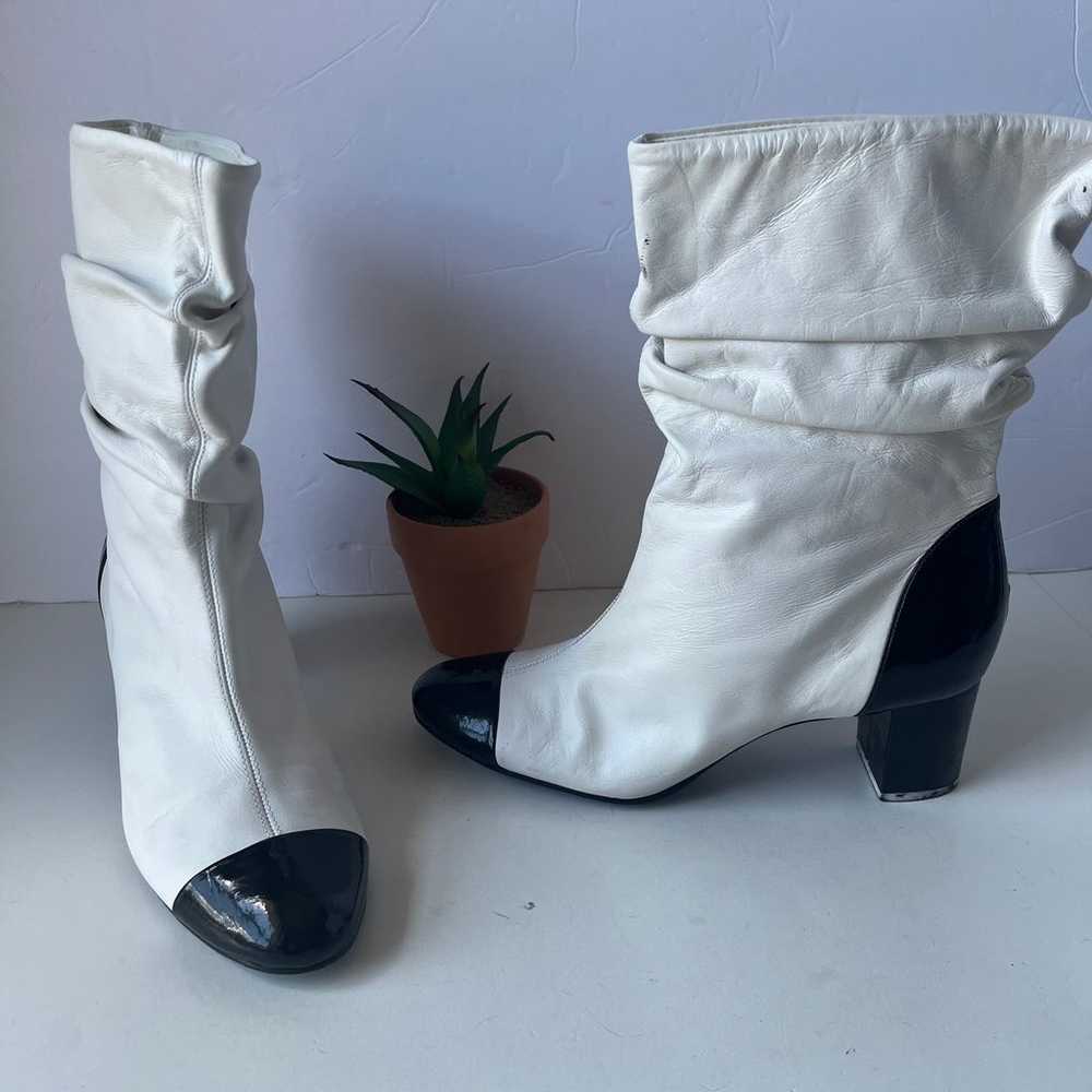Nine West Mikor Colorblock Womens Boots Size 7M W… - image 12