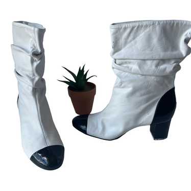 Nine West Mikor Colorblock Womens Boots Size 7M W… - image 1
