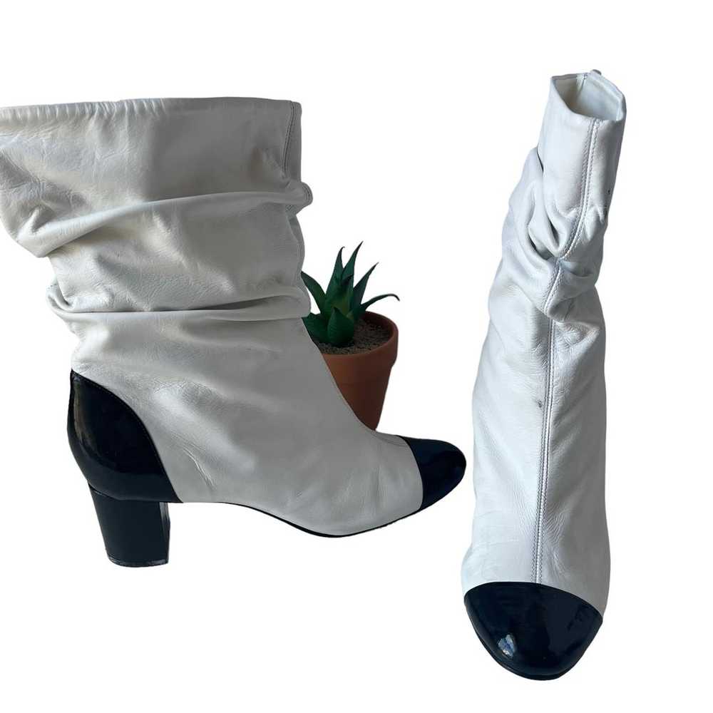 Nine West Mikor Colorblock Womens Boots Size 7M W… - image 2