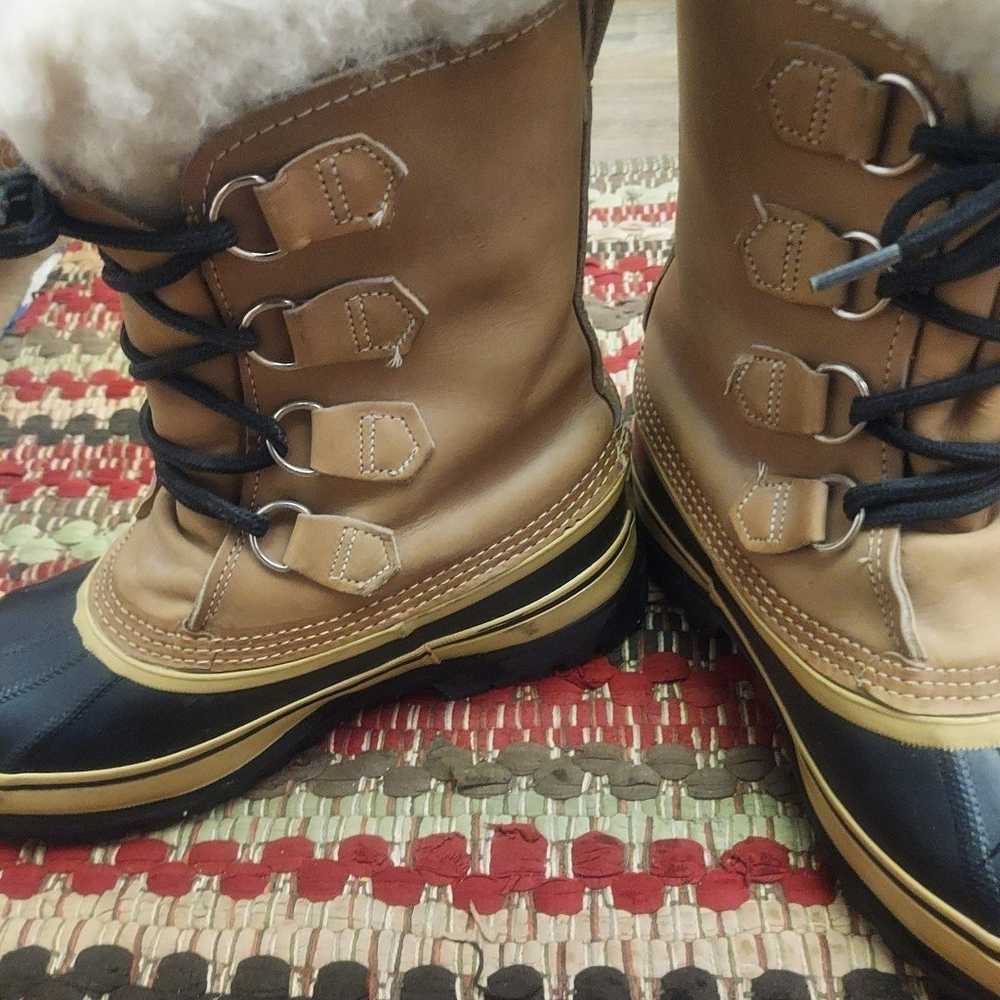 Gently used Sorrel Waterproof winter boots. - image 5