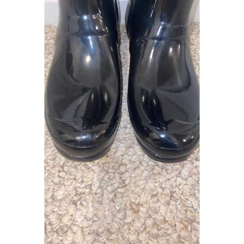 Hunter Boots Black Size 8 - image 9