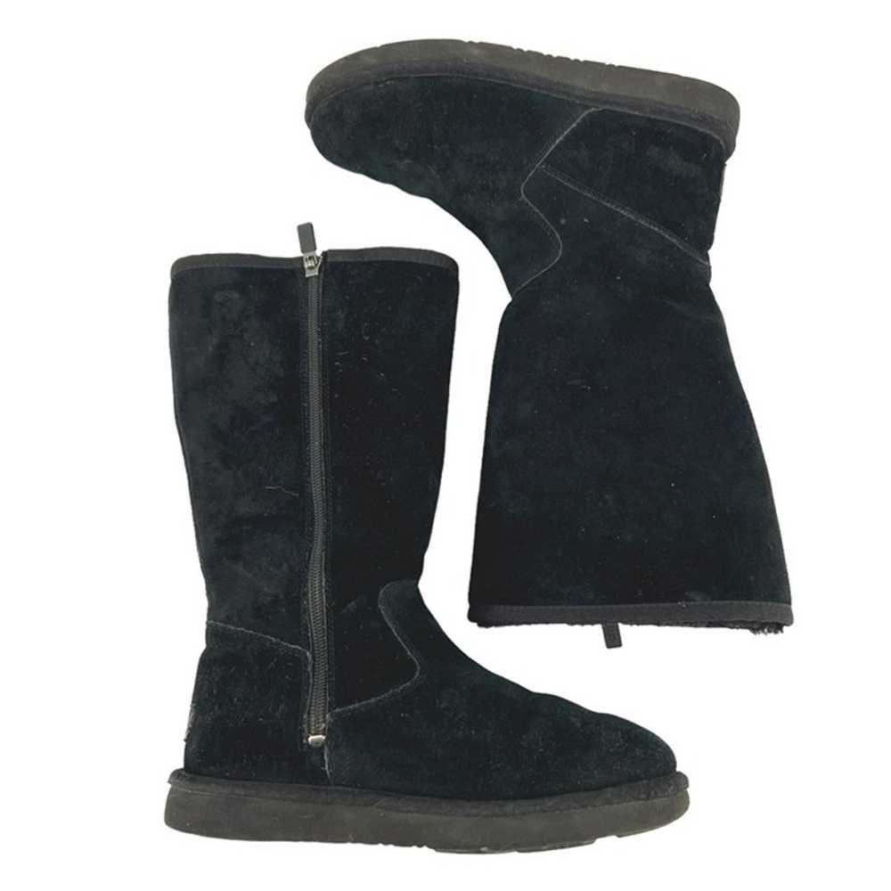 UGG Alber Classic Tall Boot Black Size 6 - image 4