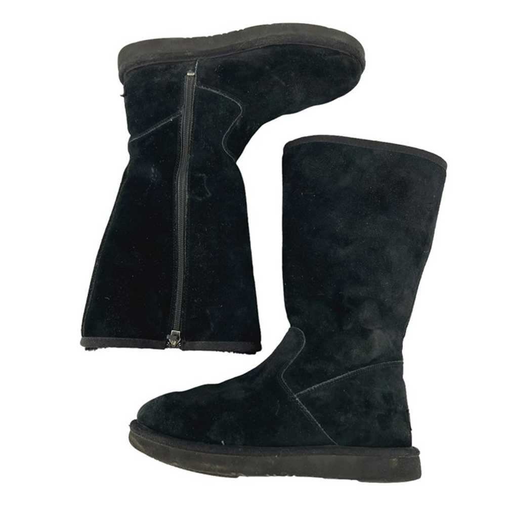 UGG Alber Classic Tall Boot Black Size 6 - image 5
