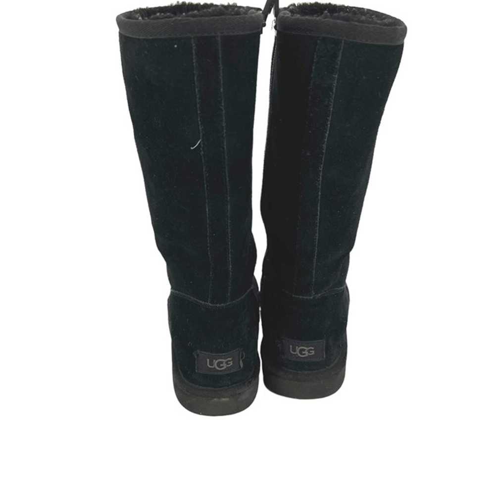 UGG Alber Classic Tall Boot Black Size 6 - image 8