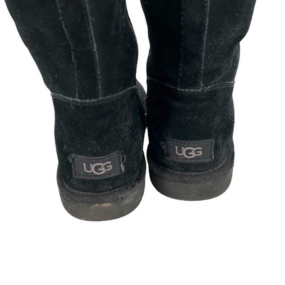 UGG Alber Classic Tall Boot Black Size 6 - image 9