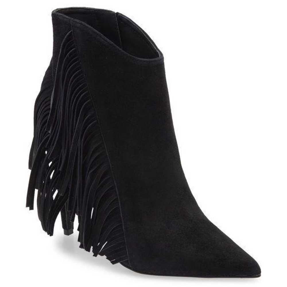 NEW ALLSAINTS Izzy Boots Womens 10 Stiletto Fring… - image 1