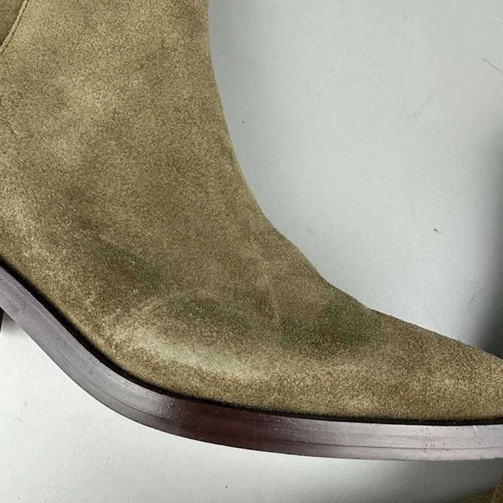 Madewell The Darcy Ankle Boot in Burnt Olive Suede - image 7