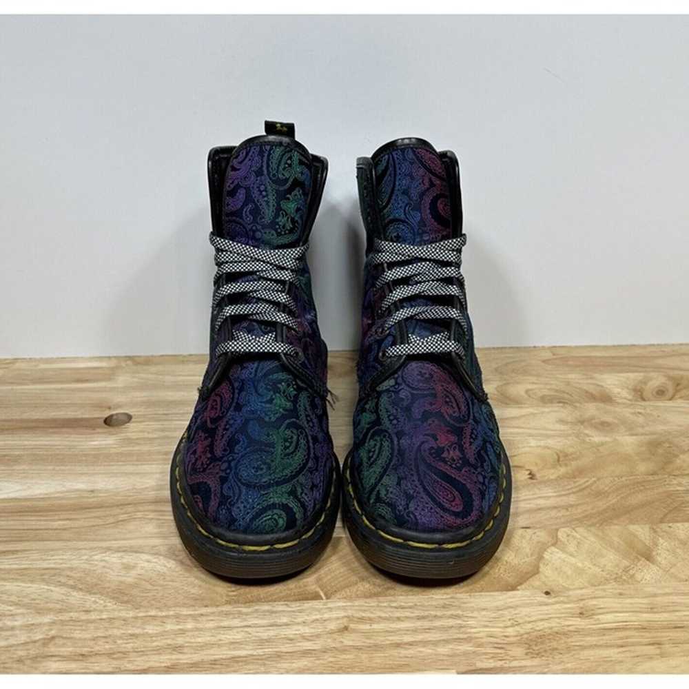 Rare Doc Dr. Martens Made in England Rave Combat … - image 2