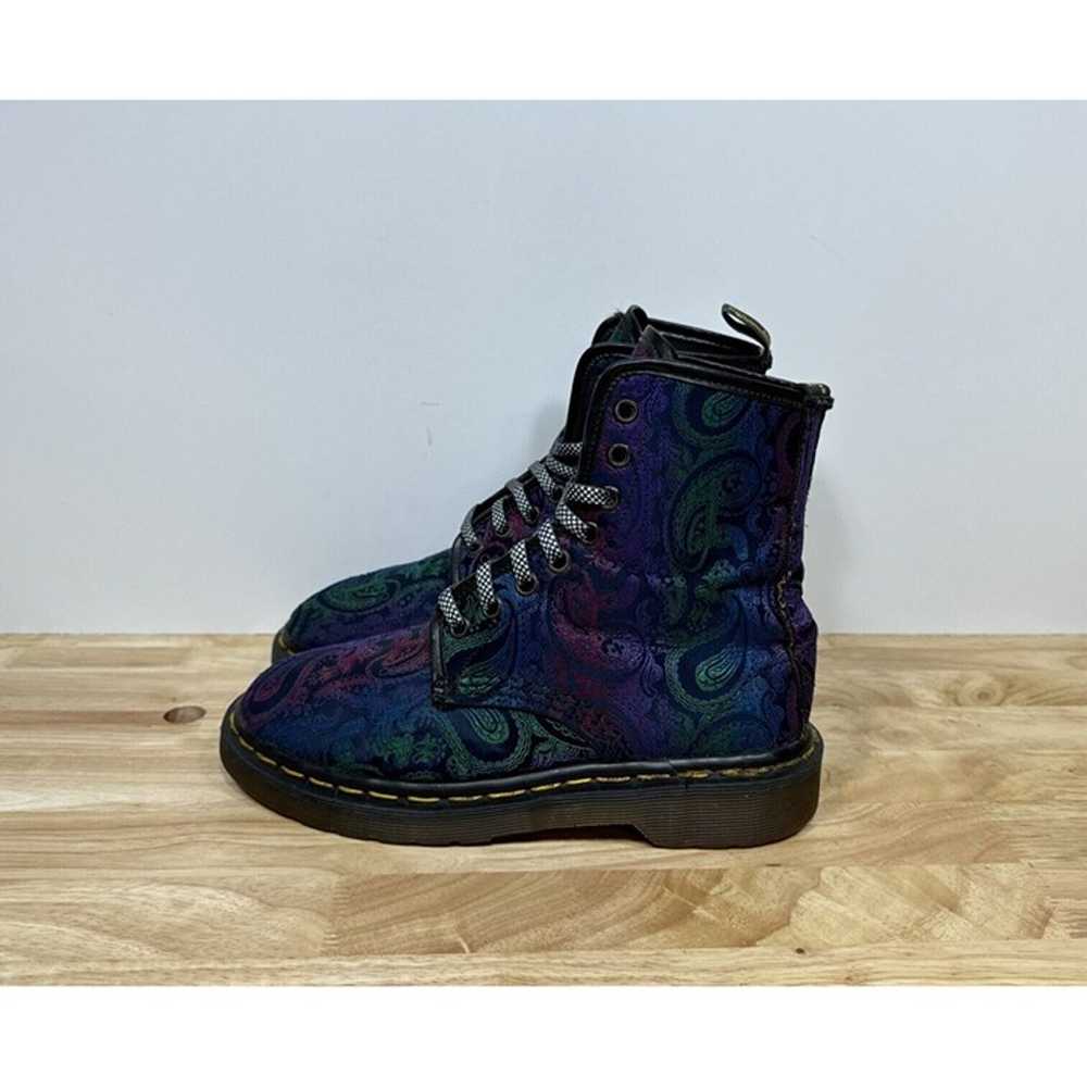 Rare Doc Dr. Martens Made in England Rave Combat … - image 3