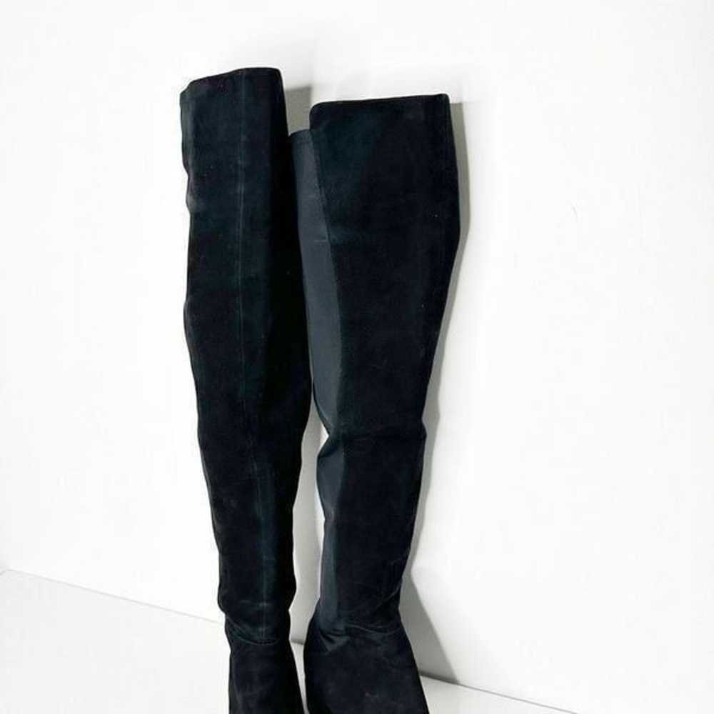 ToryBurch Caitlin Stretch Overthe knee boots blac… - image 3