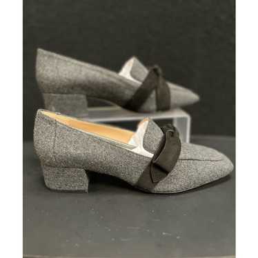 Antonio Melani Grey and Black Slip on Shoes