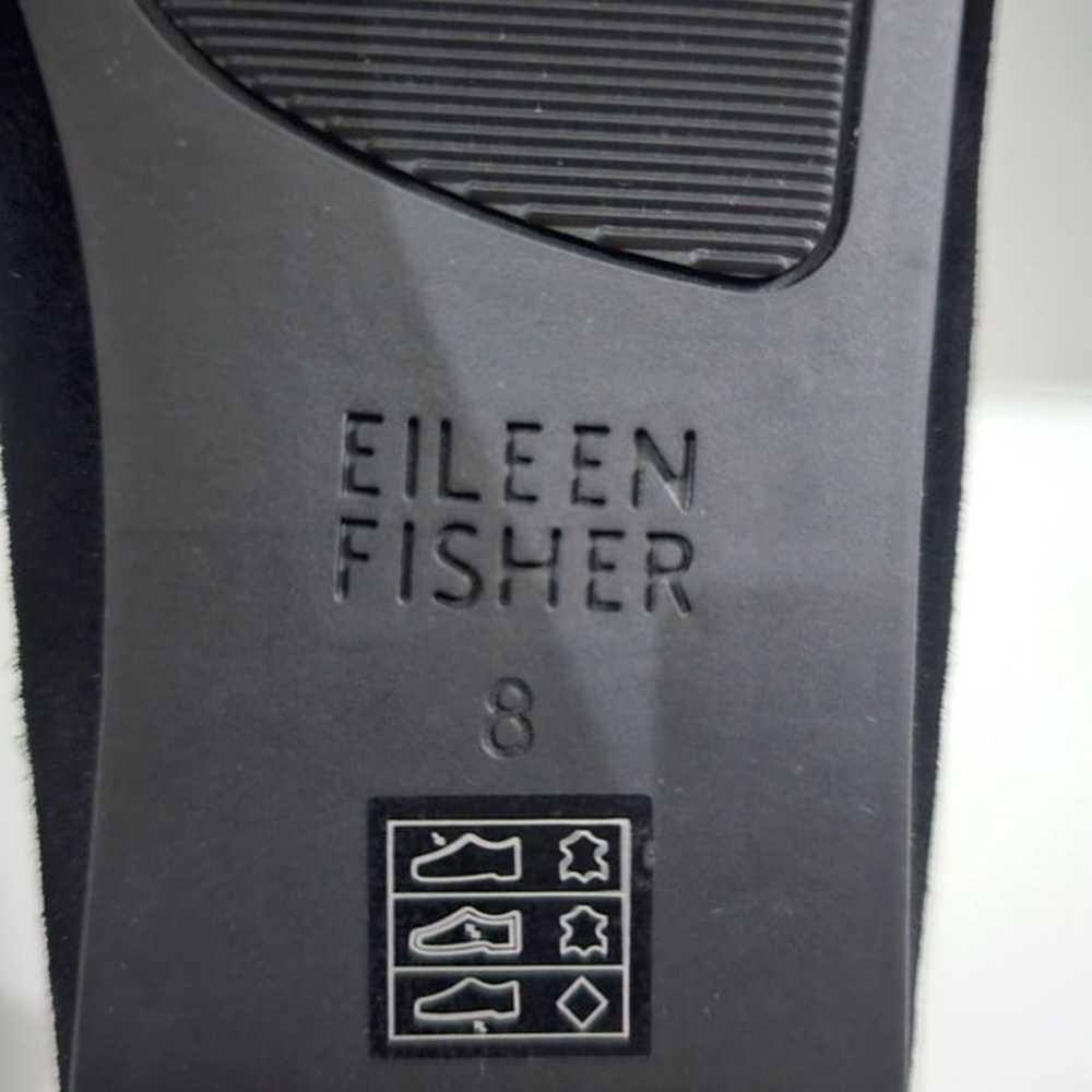 Eileen Fisher Una Slip On Flat Hidden Wedge Shoe … - image 11
