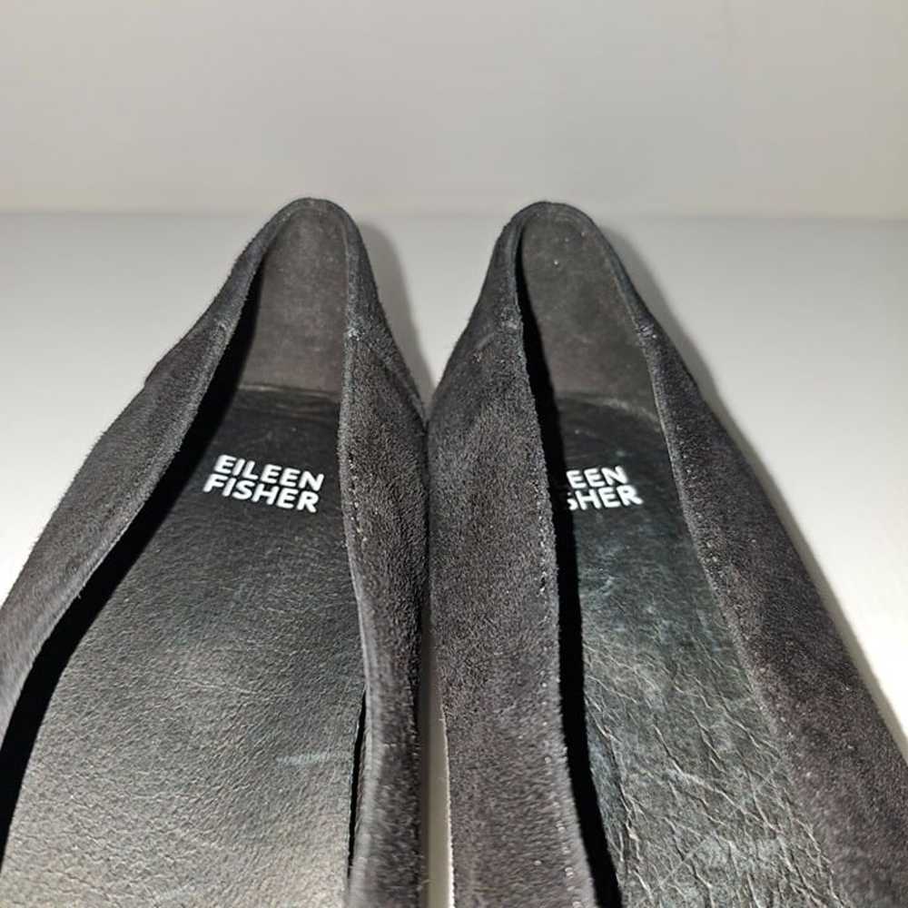 Eileen Fisher Una Slip On Flat Hidden Wedge Shoe … - image 8
