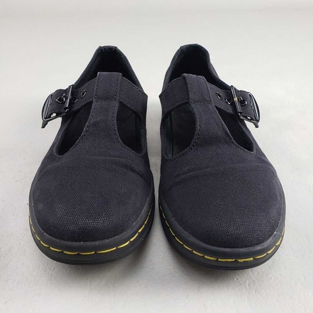 Dr Martens Woolwich T Bar Shoe Womens 7 Black Can… - image 3